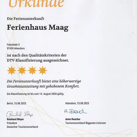 Maag, 102qm Semesterbostad Attendorn