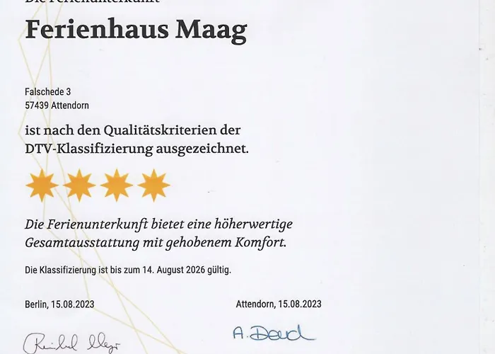 Maag, 102qm Casa vacanze Attendorn